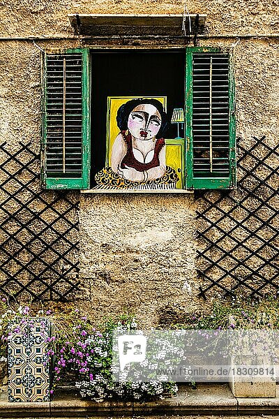 Streetart  Palermo  Sizillien  Palermo  Sizilien  Italien  Europa