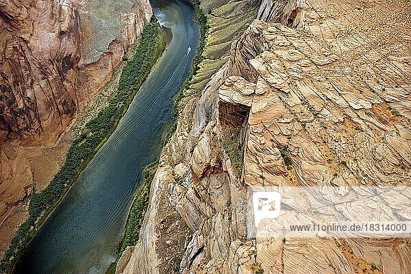 Colorado River unterhalb des Glen Canyon Damms  USA  Nordamerika