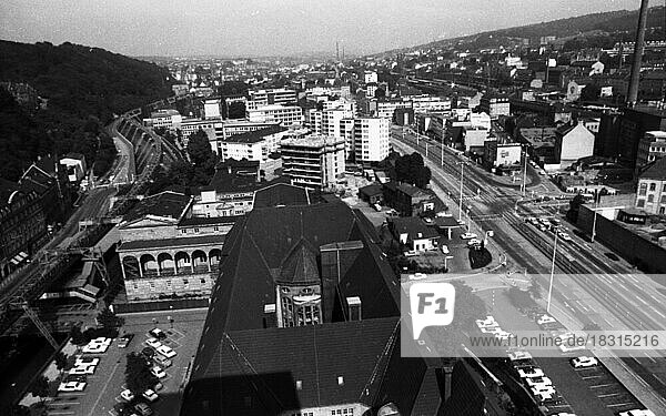 The city of Wuppertal  shown here in 1966  has always been a worthwhile destination for excursions  Germany  Europe