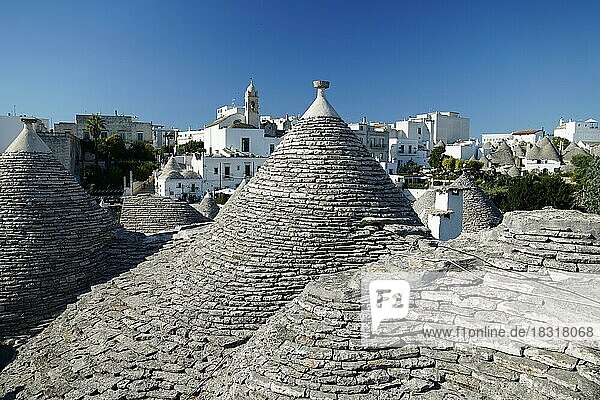 Trulli  Alberobello  Region Apulien  Italien  Alberobello  Apulien  Italien  Europa