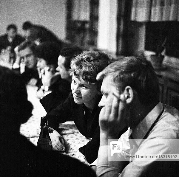 Dialogue in Germany was the motto of a conference of youth associations from East and West in June 1966 in the town hall in Oberhausen  which was intended to break up the cold war on the GDR  Germany  Europe