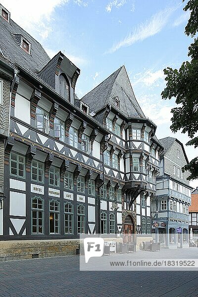 Fachwerkhaus Romantik Hotel  Goslar  Harz  Niedersachsen  Deutschland  Europa