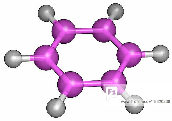 Benzol Molekül