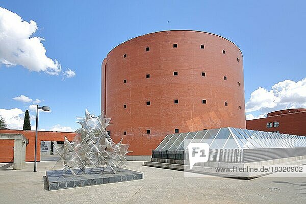 Kunstmuseum Museo Extremeno Iberoamericano Arte Contemporaneo in Badajoz  Extremadura  Spanien  Europa