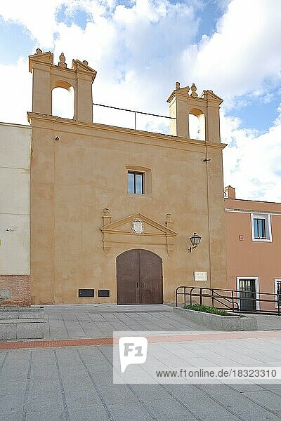 Gebäude am Plaza de Santa María in Badajoz  Extremadura  Spanien  Europa