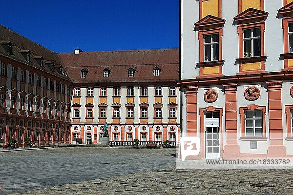 Das Alte Schloss in der Innenstadt  Bayreuth  Oberfranken  Bayern  Deutschland  Europa