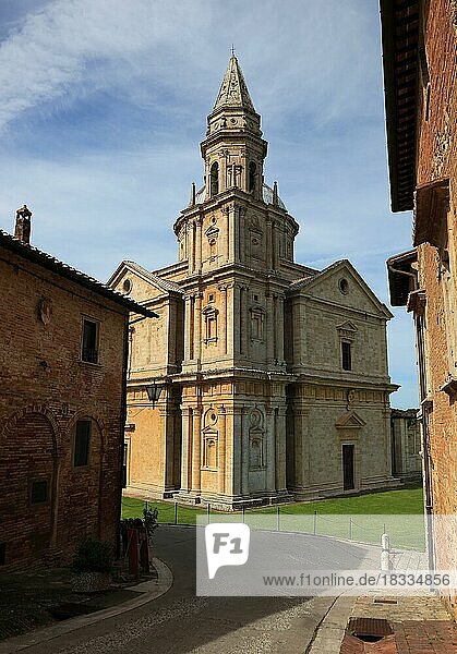 Montepulciano  Church of Madonna di San Biagio  Tuscany  Italy  Europe