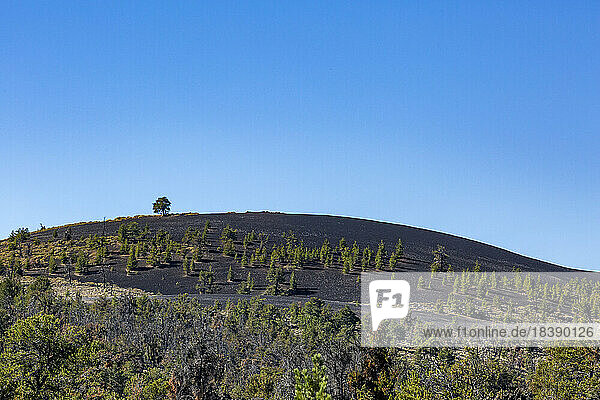 cinder cone at Craters of the Moon National Monument