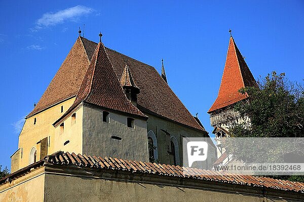 Kirchenburg  UNESCO-Weltkulturerbe  Biertan  Birthälm  eine Gemeinde im Kreis Sibiu  in Siebenbürgen  Rumänien  Europa