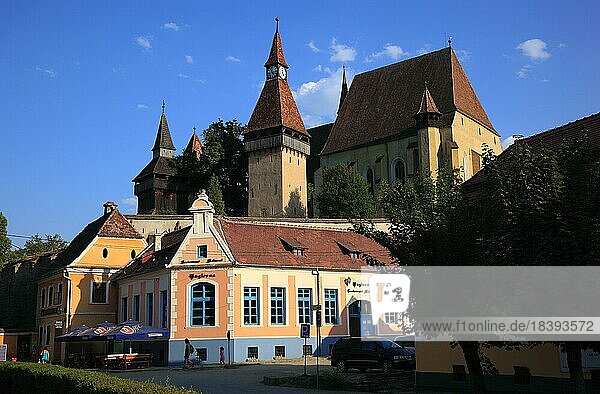 Kirchenburg  UNESCO-Weltkulturerbe  Biertan  Birthälm  eine Gemeinde im Kreis Sibiu  in Siebenbürgen  Rumänien  Europa