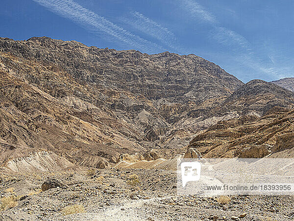 A view of Mosaic Canyon Trail in Death Valley National Park  California  United States of America  North America