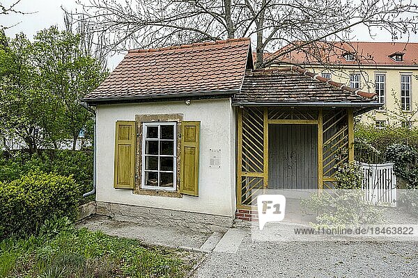 Separate kitchen on the grounds of Schillers GartenhausJena  Jena  Thuringia  Germany  Europe