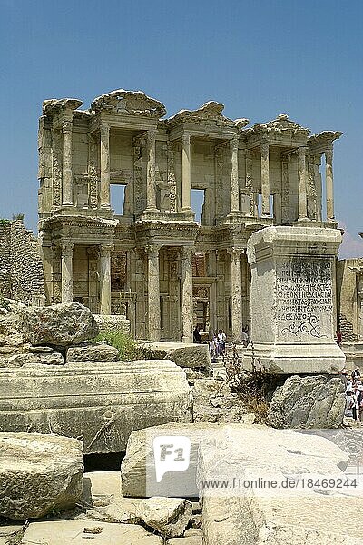 Library  Ephesus  Turkey  Asia
