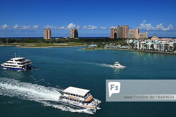 Hotel Atlantis auf Paradise Island  Nassau  New Providence  Bahamas  Mittelamerika