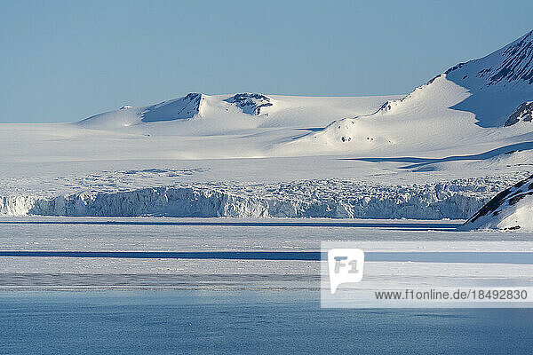 Brepollen  Spitzbergen  Svalbard Inseln  Arktis  Norwegen  Europa