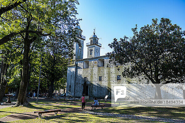Basilica del Santisimo Sacramento  Colonia del Sacramento  UNESCO World Heritage Site  Uruguay  South America