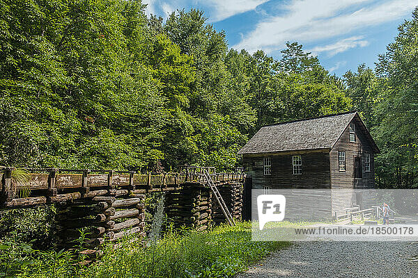 The old Mingus Mill in Great Smokey Mountains National Park