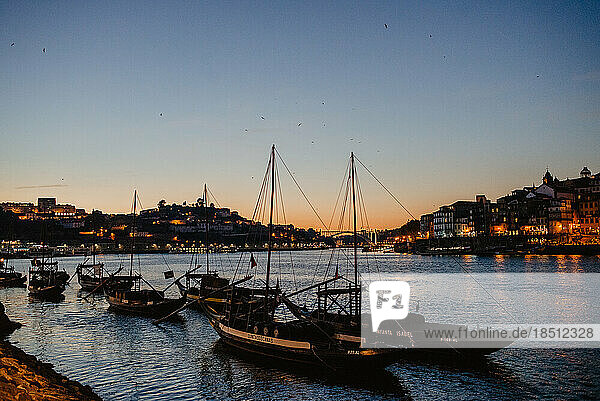 Sunset Porto Portugal
