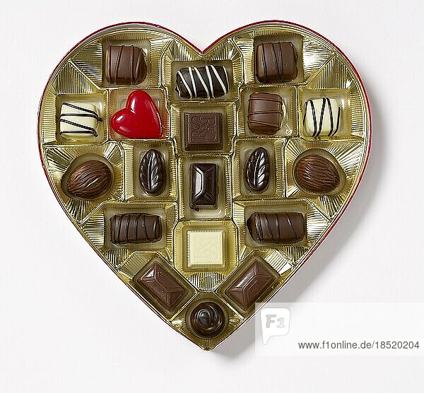 Valentins Süßigkeiten Box