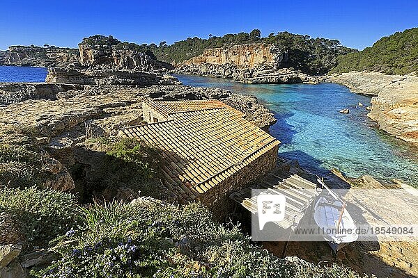 Europa  Spanien  Balearische Inseln  Insel Mallorca  Cala de s'Almunia  Europa