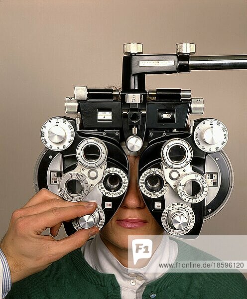 Optician  eye test  ophthalmology