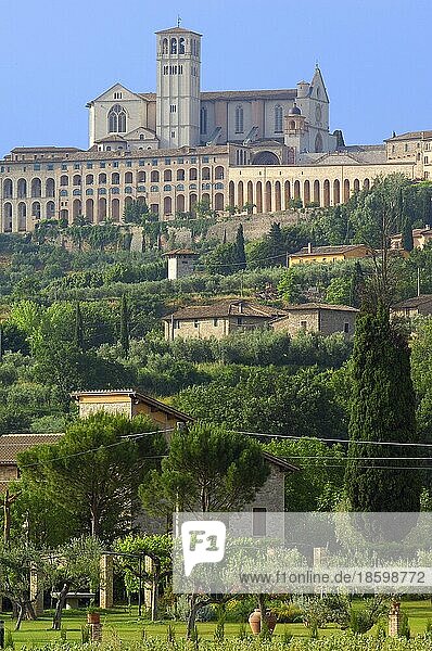Assisi  UNESCO World Heritage Site  Province of Perugia  Umbria  Italy  Europe