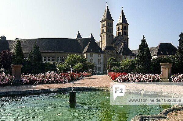 Die Abtei von Echternach  Benediktinerkloster und Basilika des Heiligen Willibrord in Echternach  Großherzogtum Luxemburg
