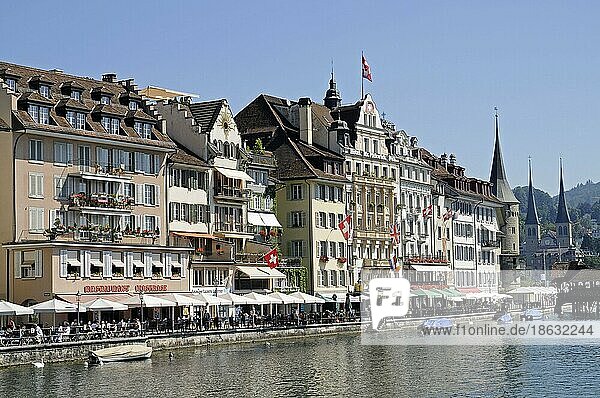 Altstadt  Luzern  Schweiz  Europa