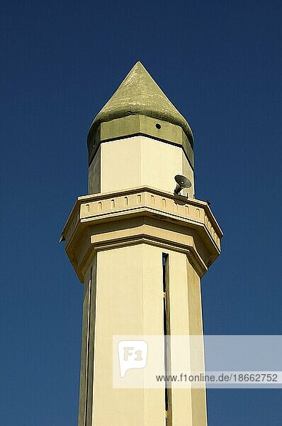 Minarett einer Moschee im Libanon Naher Osten
