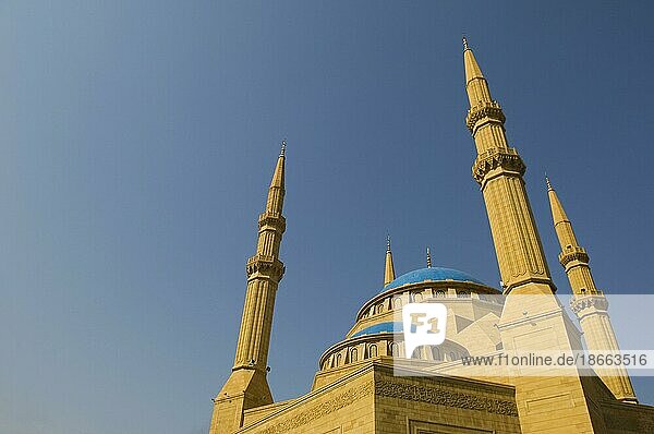 Muhammad Al Amin Moschee in der Innenstadt von Beirut Libanon Naher Osten