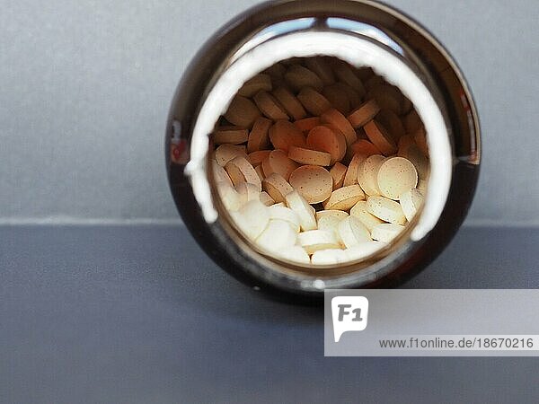 Vitamin C und D3 Tabletten