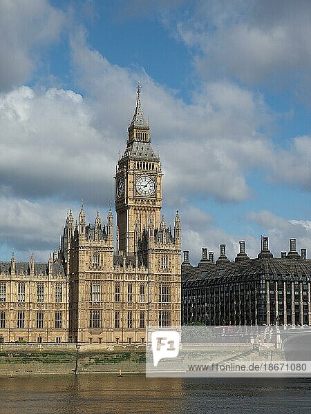 Parlamentsgebäude in London  Großbritannien  Europa
