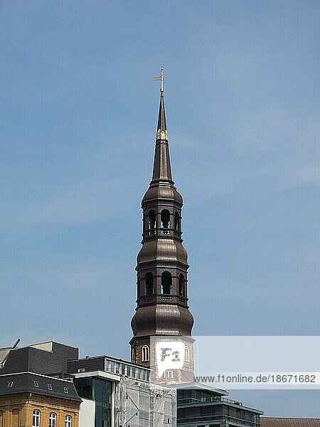 St. Katharinen Kirche in Hamburg  Deutschland  Europa