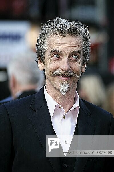 Peter Capaldi attends the World Premiere of World War Z on 02.06.2013 at The Empire Leicester Square  London
