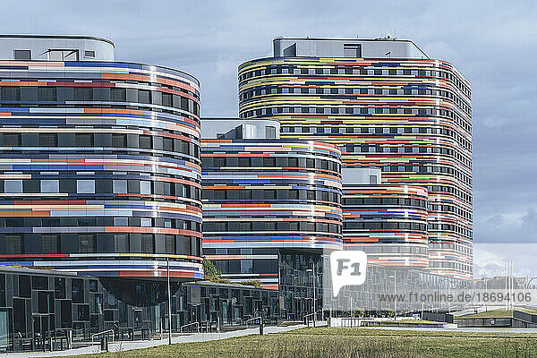 Germany  Hamburg  Modern exterior of Ministry of Urban Development and Environment