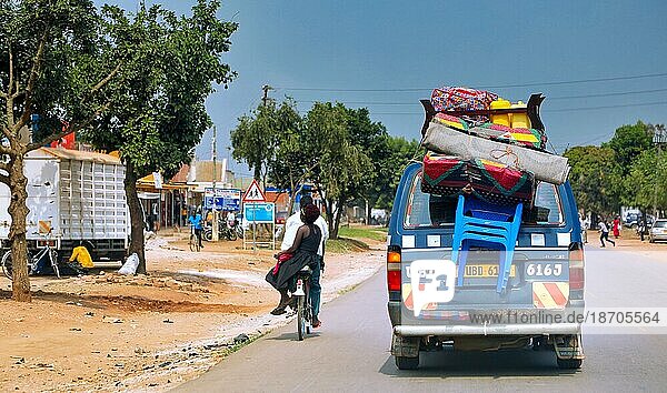 Auf den Straßen von Uganda