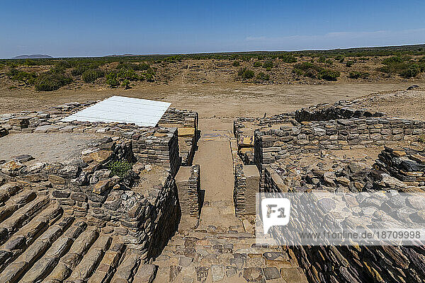 Archaeological Park  UNESCO World Heritage Site  Dholavira  Gujarat  India  Asia
