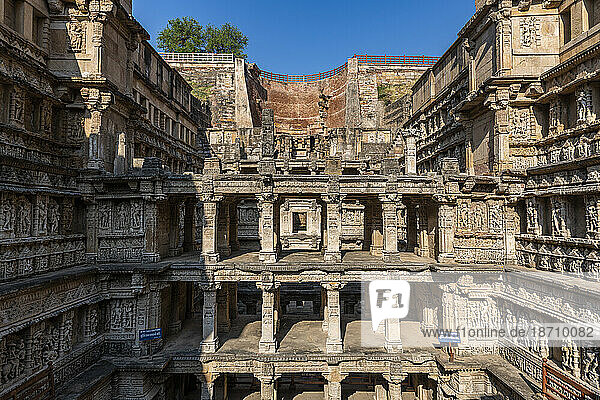 Rani Ki Vav  The Queen's Stepwell  UNESCO World Heritage Site  Patan  Gujarat  India  Asia