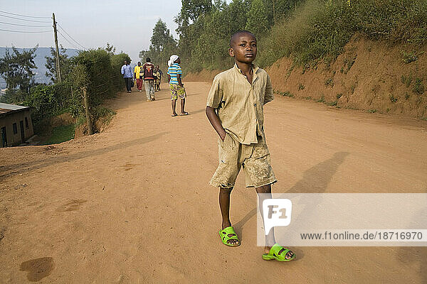 Schoolboy  Kigali  Rwanda