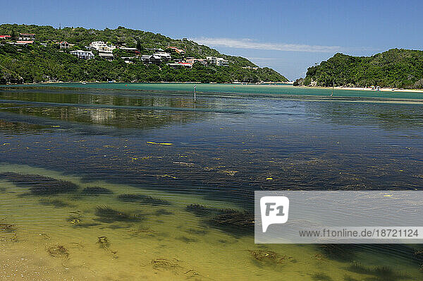 Lagoon at Sedgefield  Garden Route  Western Cape  South Africa