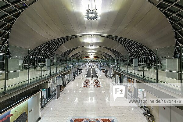 Terminal des Flughafen Bangkok Suvarnabhumi (BKK) in Bangkok  Thailand  Asien
