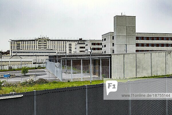 Justizvollzugsanstalt Stammheim  Außenansicht  Gefängnis  Stuttgart  Baden-Württemberg  Deutschland  Europa