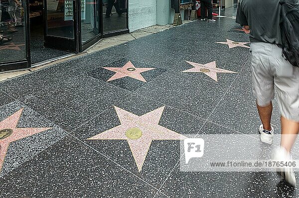Spaziergang mit den Stars in Hollywood