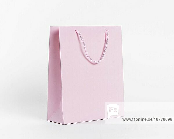 Rosa Papiertragetasche Einkaufen . Auflösung und hohe Qualität schönes Foto