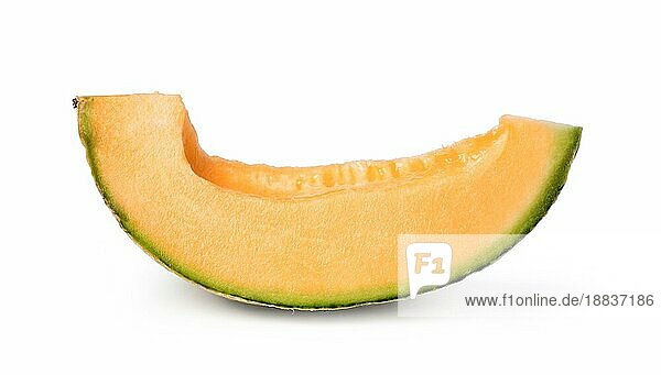 Melone auf vor weißem Hintergrund