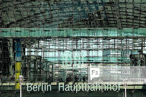 Berliner Hauptbahnhof  Deutschland  Europa