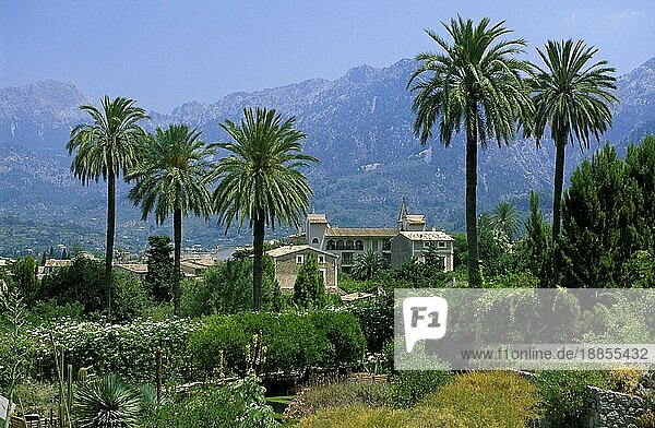 Botanischer Garten  Soller  Mallorca  Balearische Inseln  Spanien  Europa