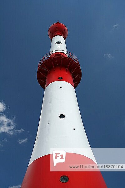 Leuchtturm in Bremerhaven  Signal  Seezeichen  Schifffahrt  Nautik  Leuchtfeuer Lighthouse in Bremerhaven  Germany