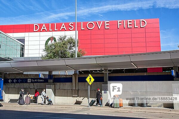 Flughafen Dallas Love Field Airport (DAL) in Dallas  USA  Nordamerika
