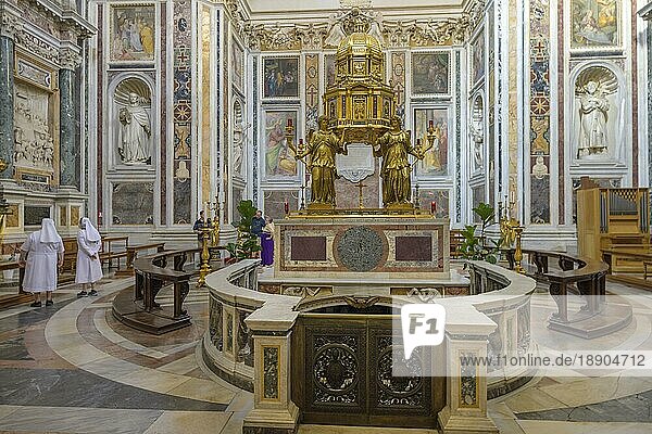 Cappella Sistina  Basilika Santa Maria Maggiore  Rom  Italien  Europa